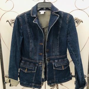 Denim blazer style jacket